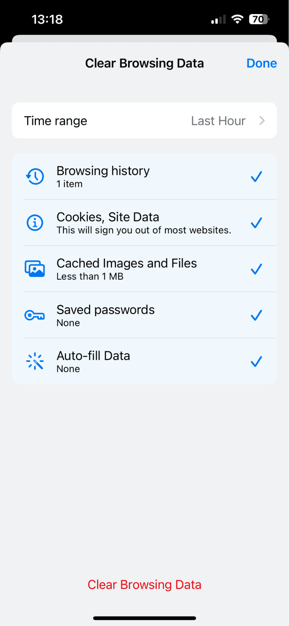How To Clear Browser Cache On Iphone Chrome